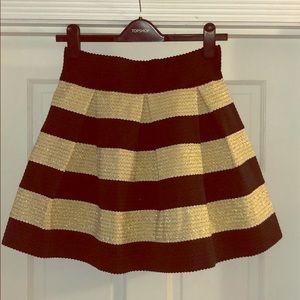 Black & gold skirt